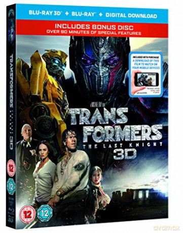 Transformers: The Last Knight [Blu-Ray 3D]+[Blu-Ray]