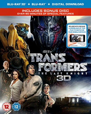 Transformers: The Last Knight [Blu-Ray 3D]+[Blu-Ray]