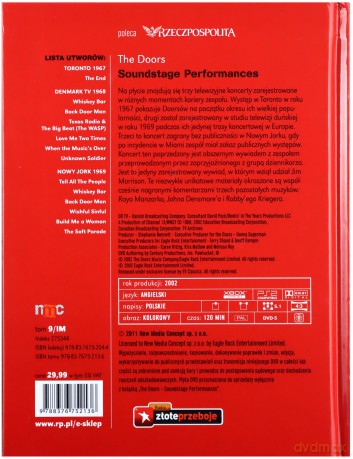 Ikony Muzyki - The Doors (booklet) [DVD]