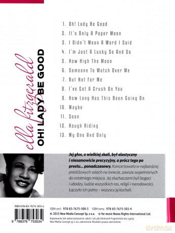 Ella Fitzgerald (booklet) [DVD]