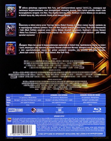 Avengers - Trylogia [3xBlu-Ray]
