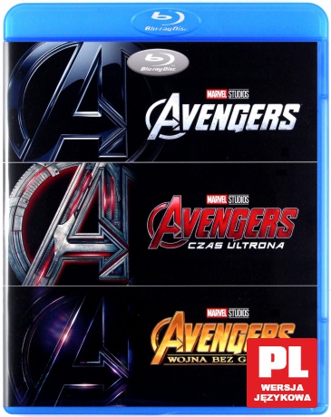 Avengers - Trylogia [3xBlu-Ray]