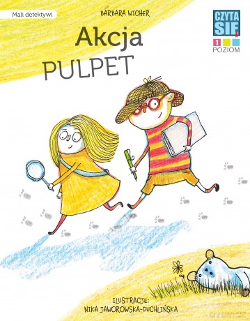 Akcja Pulpet. Mali detektywi Czytasie poziom 1 [KSIĄŻKA]