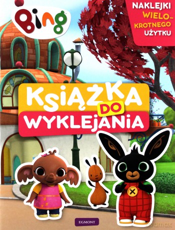 Bing. Książka do wyklejania [KSIĄŻKA]