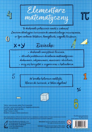 Elementarz matematyczny. Szkoła na szóstkę [KSIĄŻKA]
