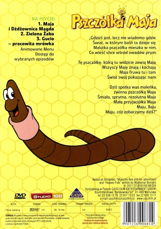 Pszczółka Maja: Maja i dżdżownica Magda [DVD]