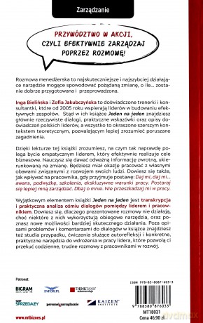 Jeden na jeden. Odważne rozmowy z pracownikami. Dialogi i praktyczne ćwiczenia [KSIĄŻKA]