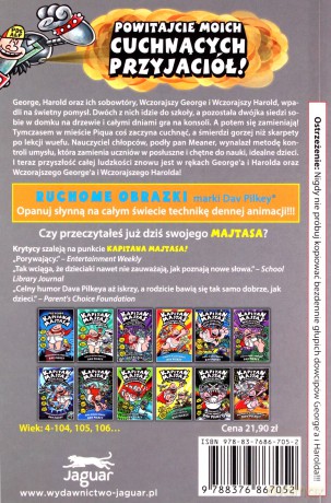 Kapitan Majtas i sensacyjna saga i sir Śmierdzisławie. Kapitan Majtas [KSIĄŻKA]