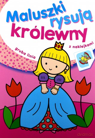 Królewny. Maluszki rysują [KSIĄŻKA]