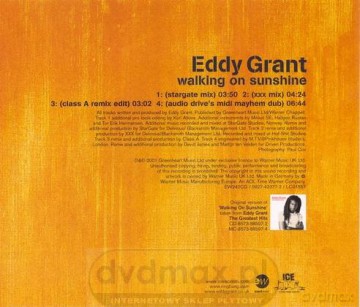 Eddy Grant: Walking on sunshine (single)