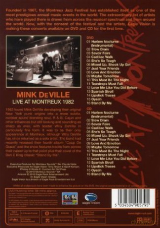 Mink Deville: Live At Montreux 1982 [CD]+[DVD]