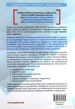 Retoryka. Negocjacji scenariusze [KSIĄŻKA]