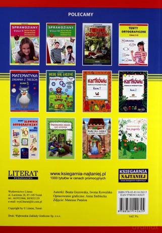 Sprawdziany klasa I. Język polski, środowisko, matematyka [KSIĄŻKA]