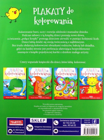 Wiewiórka. Plakaty do kolorowania [KSIĄŻKA]