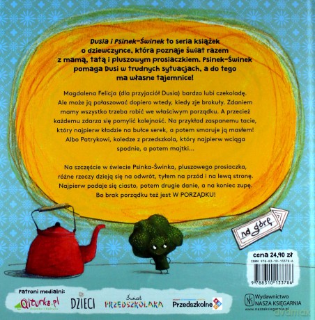 Wszystko w porządku. Dusia i Psinek Świnek [KSIĄŻKA]