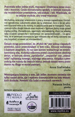 Wybór m [KSIĄŻKA]