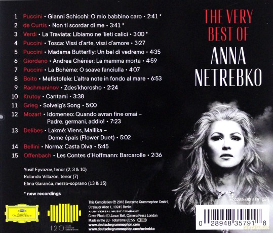 Anna Netrebko: The Very Best Of [CD]