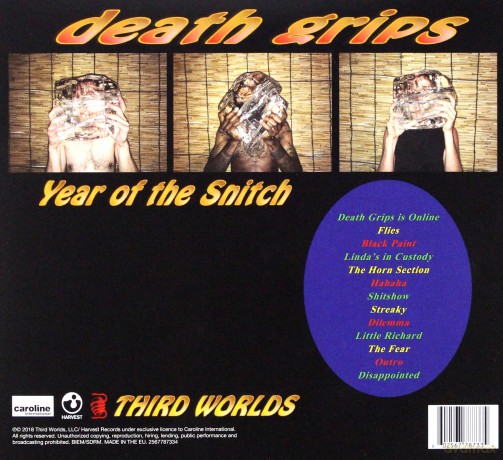 Death Grips: Year Of The Snitch [CD]