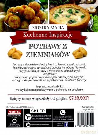 Kuchenne Inspiracje - Potrawy z ziemniaków - Siostra Maria [KSIĄŻKA]