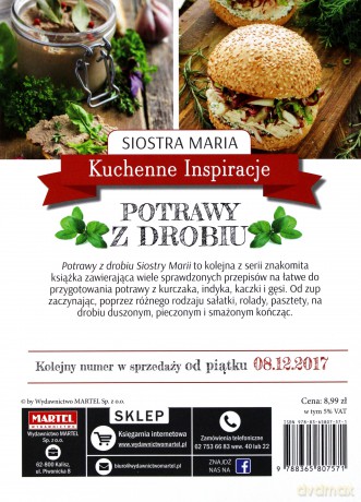Kuchenne Inspiracje - Potrawy z drobiu - Siostra Maria [KSIĄŻKA]
