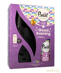 Brait Home Sweet Home Odświeżacz powietrza urządzenie + zapas Good Evening