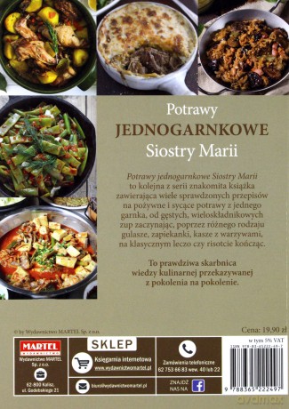 Potrawy jednogarnkowe Siostry Marii - Maria Goretti [KSIĄŻKA]