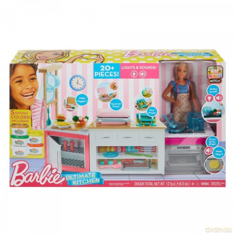 Barbie Idealna kuchnia Zestaw