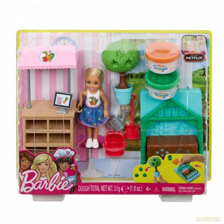 Barbie ogródek Chelsea zestaw