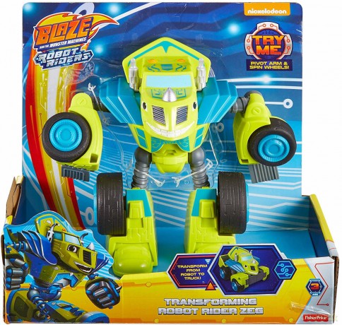 Blaze Pojazdy Roboty Rider Zeg