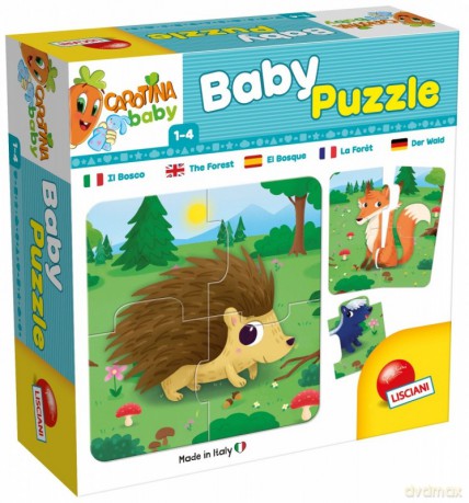 Carotina Baby 8 x 4 el. - W lesie [PUZZLE]