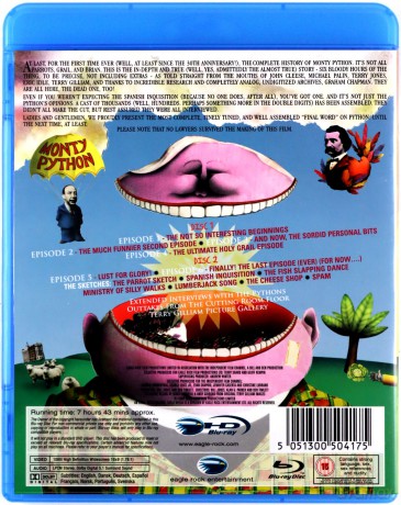 Monty Python: Almost The Truth The Lawyer's Cut [2xBlu-Ray]