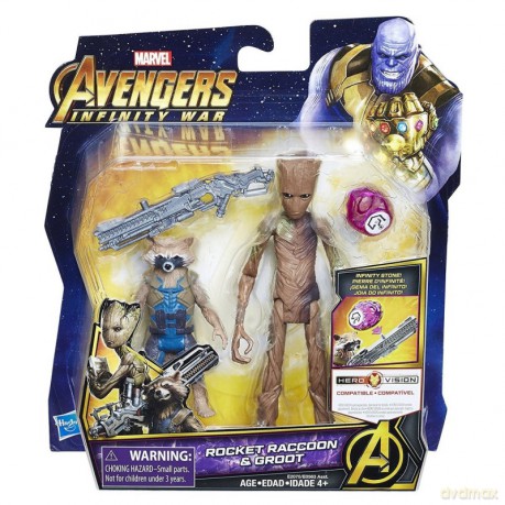 Figurka Filmowa Avengers 15 cm Rocket Racoon [FIGURKA]