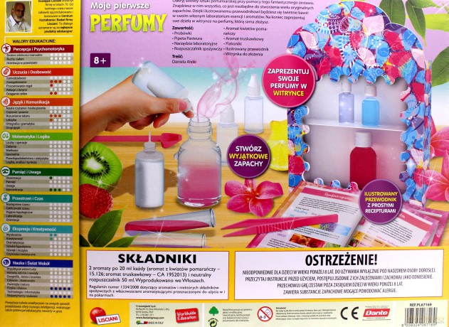 Laboratorium naukowe Im a Genius - Moje pierwsze perfumy