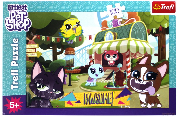 TREFL 100 el. - Littlest Pet Shop, Zabawa w parku [PUZZLE]