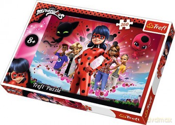 TREFL 260 el. Miraculous Pokaż swoje prawdziwe oblicze (13227) [PUZZLE]