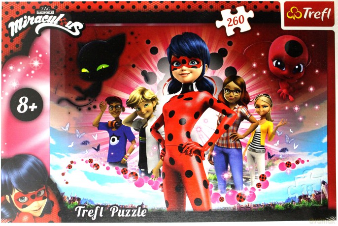 TREFL 260 el. Miraculous Pokaż swoje prawdziwe oblicze (13227) [PUZZLE]