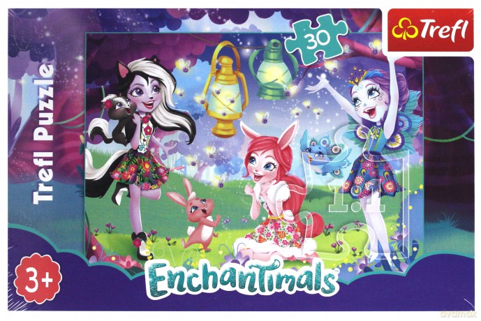 TREFL 30 el. - Enchantimals, Magiczny świat Enchantimals [PUZZLE]