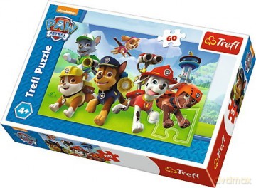 TREFL 60 el. - Psi Patrol, Gotowi do akcji [PUZZLE]