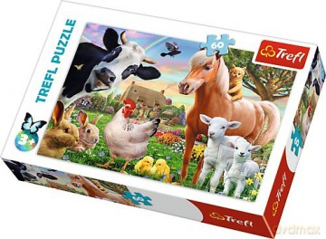 TREFL 60 el. - Wesoła farma [PUZZLE]