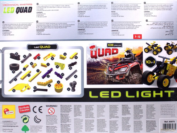 Zestaw konstrukcyjny Hi-Tech - Quad LED