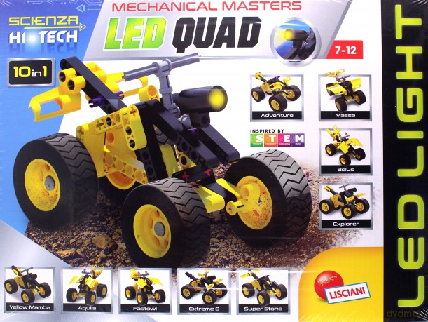 Zestaw konstrukcyjny Hi-Tech - Quad LED