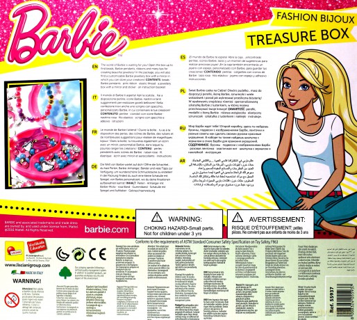 Zestaw kreatywny - Barbie, Modna biżuteria