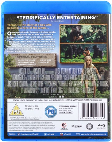 Tarzan [Blu-Ray 3D]+[Blu-Ray]