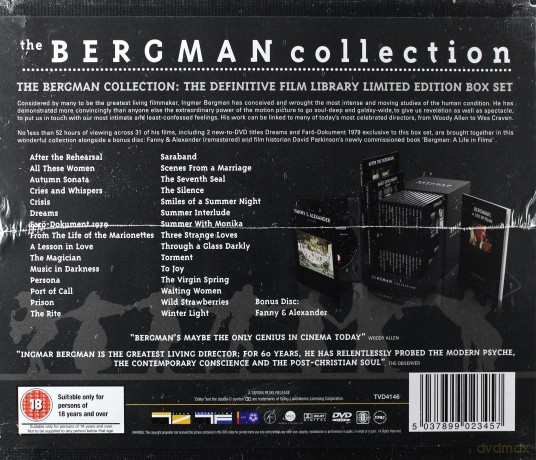 Bergman - The Collection (Limited Edition) [BOX] [31DVD]