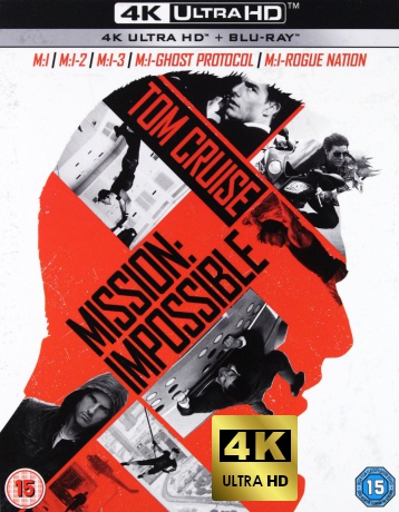 Mission: Impossible - 5-Movie Collection [BOX] [5xBlu-Ray 4K]+[5xBlu-Ray]
