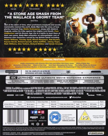Early Man [Blu-Ray 4K]+[Blu-Ray]