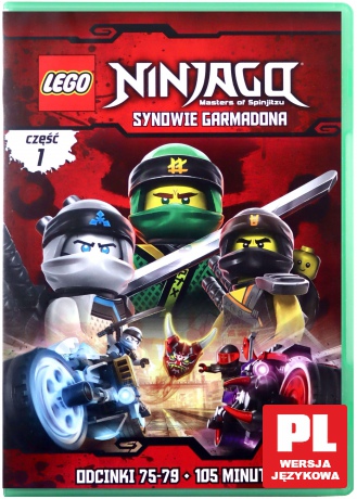 LEGO Ninjago Synowie Garmadona część 1 (odcinki 75-79) [DVD]