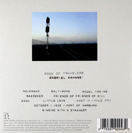 Gabriel Kahane: Book Of Travelers [CD]