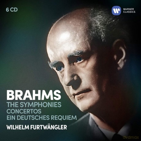 Wilhelm Furtwangler: Brahms: The Symphonies, Ein Deutsches Requiem, Concertos [6CD]