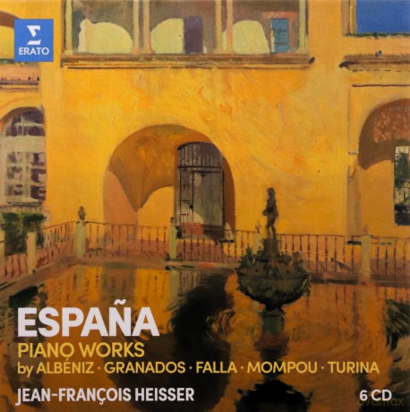 Jean-Francois Heisser: Espana: Albeniz, Falla, Granados, Mompou, Turina [6CD]